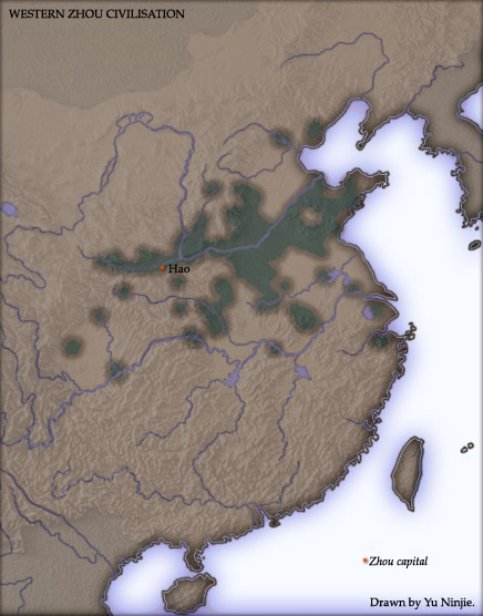 Schematic diagram of the enfeoffment system of the Western Zhou Dynasty Schematic diagram of the enfeoffment system of the Western Zhou Dynasty