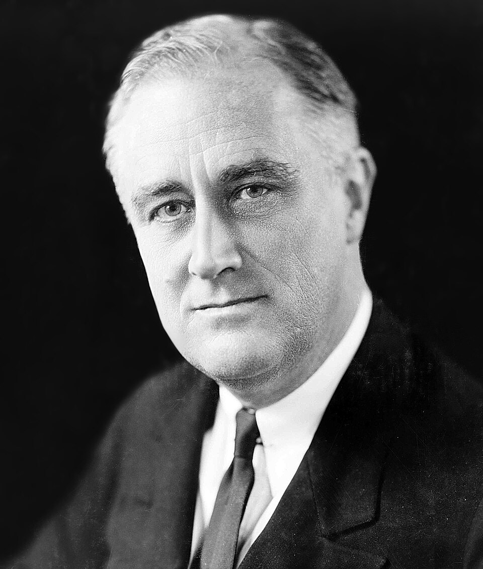 Portrait of Roosevelt in 1933